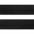 Рулонная молния с покрытием PVC спираль тип 3 (упак.270м) -черная с полосой СВО - купить в Березниках. Цена: 12.74 руб.