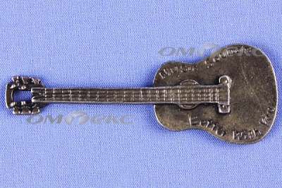 Декоративный элемент для творчества из металла "Гитара"  - купить в Березниках. Цена: 19.99 руб.