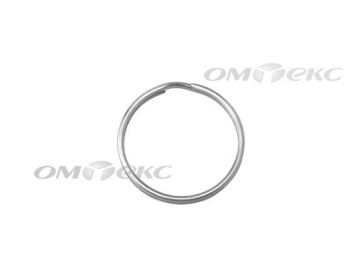 Кольцо металлическое d-20 мм, цв.-никель - купить в Березниках. Цена: 3.19 руб.