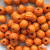 0309-Бусины деревянные "ОмТекс", 16 мм, упак.50+/-3шт, цв.003-оранжевый - купить в Березниках. Цена: 62.22 руб.