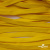 Шнур плетеный (плоский) d-12 мм, (уп.90+/-1м), 100% полиэстер, цв.269 - жёлтый - купить в Березниках. Цена: 8.62 руб.