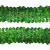 Тесьма с пайетками D4, шир. 30 мм/уп. 25+/-1 м, цвет зелёный - купить в Березниках. Цена: 1 087.39 руб.