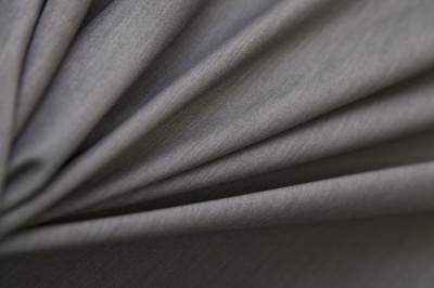Костюмная ткань с вискозой "Флоренция", 195 гр/м2, шир.150см, цвет св.серый - купить в Березниках. Цена 491.97 руб.