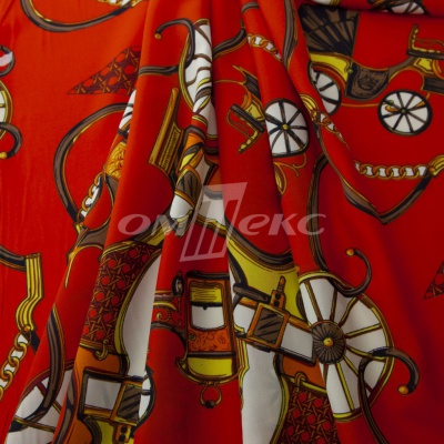 Плательная ткань "Фламенко" 16.1, 80 гр/м2, шир.150 см, принт этнический - купить в Березниках. Цена 241.49 руб.