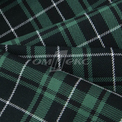 Ткань костюмная Клетка 25577, т.зеленый/зеленый./ч/бел, 230 г/м2, шир.150 см - купить в Березниках. Цена 539.74 руб.