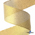 Лента металлизированная "ОмТекс", 50 мм/уп.22,8+/-0,5м, цв.- золото - купить в Березниках. Цена: 149.71 руб.