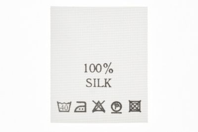 Состав и уход 100% Silk 200 шт - купить в Березниках. Цена: 232.29 руб.