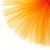 Фатин матовый 16-127, 12 гр/м2, шир.300см, цвет оранжевый - купить в Березниках. Цена 96.31 руб.