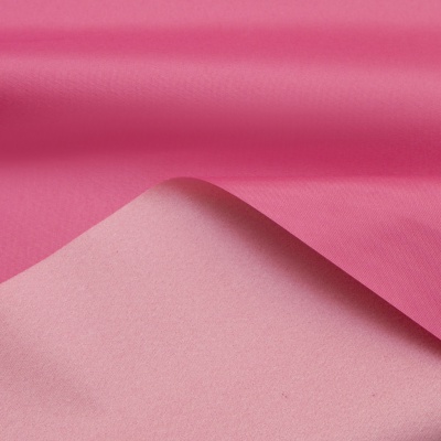Курточная ткань Дюэл (дюспо) 17-2230, PU/WR/Milky, 80 гр/м2, шир.150см, цвет яр.розовый - купить в Березниках. Цена 141.80 руб.