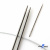 Спицы для вязания металлические d-2.5 мм круговые на тросике 53 см - купить в Березниках. Цена: 53.90 руб.