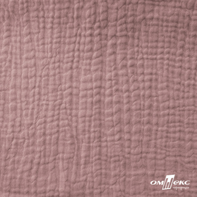 Ткань Муслин, 100% хлопок, 125 гр/м2, шир. 135 см   Цв. Пудра Розовый   - купить в Березниках. Цена 388.08 руб.