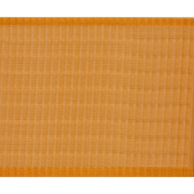 Лента капроновая "Гофре", шир. 110 мм/уп. 50 м, цвет оранжевый - купить в Березниках. Цена: 26.93 руб.