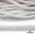 Шнур плетеный d-6 мм круглый, 70% хлопок 30% полиэстер, уп.90+/-1 м, цв.1076-белый - купить в Березниках. Цена: 588 руб.