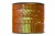 Пайетки "ОмТекс" на нитях, CREAM, 6 мм С / упак.73+/-1м, цв. 88 - оранжевый - купить в Березниках. Цена: 300.55 руб.