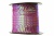 Пайетки "ОмТекс" на нитях, CREAM, 6 мм С / упак.73+/-1м, цв. 89 - розовый - купить в Березниках. Цена: 468.37 руб.