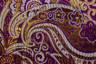 Ткань костюмная жаккард №9, 140 гр/м2, шир.150см, цвет фиолет - купить в Березниках. Цена 387.20 руб.