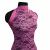 Кружевное полотно стрейч XD-WINE, 100 гр/м2, шир.150см, цвет розовый - купить в Березниках. Цена 1 851.10 руб.