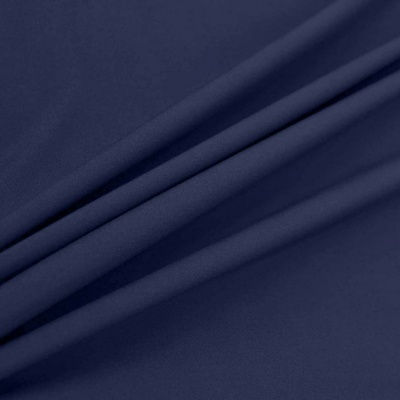 Костюмная ткань с вискозой "Салерно", 210 гр/м2, шир.150см, цвет т.синий/Navy - купить в Березниках. Цена 446.37 руб.