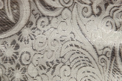 Ткань костюмная жаккард №10, 140 гр/м2, шир.150см, цвет св.серебро - купить в Березниках. Цена 383.29 руб.