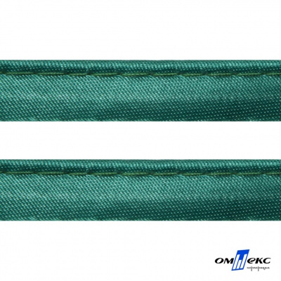 Кант атласный 140, шир. 12 мм (в упак. 65,8 м), цвет т.зелёный - купить в Березниках. Цена: 237.16 руб.