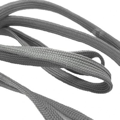 Шнурки т.5 80 см серый - купить в Березниках. Цена: 16.76 руб.