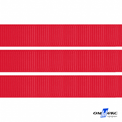 Репсовая лента 012, шир. 12 мм/уп. 50+/-1 м, цвет красный - купить в Березниках. Цена: 164.91 руб.