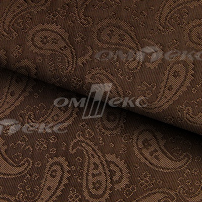 Ткань подкладочная жаккард Р14098, 19-1217/коричневый, 85 г/м2, шир. 150 см, 230T - купить в Березниках. Цена 166.45 руб.