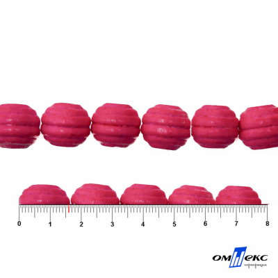 0309-Бусины деревянные "ОмТекс", 16 мм, упак.50+/-3шт, цв.023-розовый - купить в Березниках. Цена: 62.22 руб.