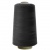 Швейные нитки (армированные) 28S/2, нам. 2 500 м, цвет чёрный - купить в Березниках. Цена: 139.91 руб.