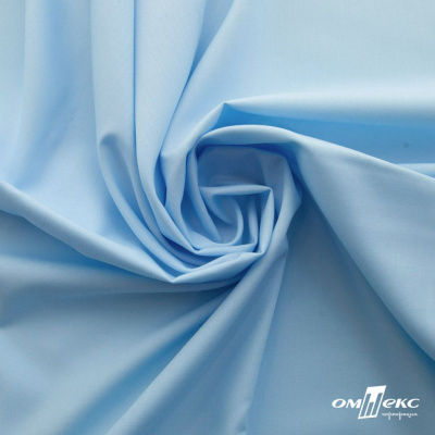 Ткань сорочечная Илер 100%полиэстр, 120 г/м2 ш.150 см, цв.голубой - купить в Березниках. Цена 290.24 руб.