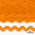 Тесьма вьюнчик 0381-0080, 8 мм/упак.33+/-1м, цвет 9511-оранжевый - купить в Березниках. Цена: 107.26 руб.