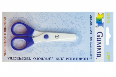 Ножницы G-510 детские 123 мм - купить в Березниках. Цена: 137.45 руб.