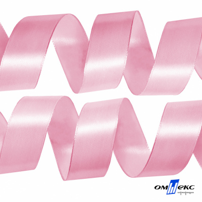 050-нежно-розовый Лента атласная упаковочная (В) 85+/-5гр/м2, шир.50 мм (1/2), 25+/-1 м - купить в Березниках. Цена: 120.46 руб.