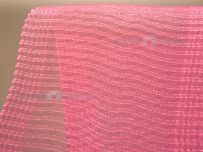 Лента капроновая "Гофре", шир. 110 мм/уп. 50 м, цвет розовый - купить в Березниках. Цена: 35.60 руб.