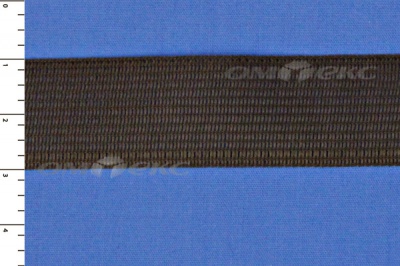 Окантовочная тесьма №216, шир. 22 мм (в упак. 100 м), цвет коричневый - купить в Березниках. Цена: 271.60 руб.