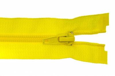 Спиральная молния Т5 131, 40 см, автомат, цвет жёлтый - купить в Березниках. Цена: 13.03 руб.