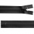 Молния водонепроницаемая PVC Т-7, 20 см, неразъемная, цвет чёрный - купить в Березниках. Цена: 21.56 руб.