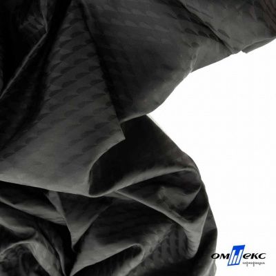 Ткань подкладочная Жаккард PV2416932, 93г/м2, 145 см,черный - купить в Березниках. Цена 241.46 руб.