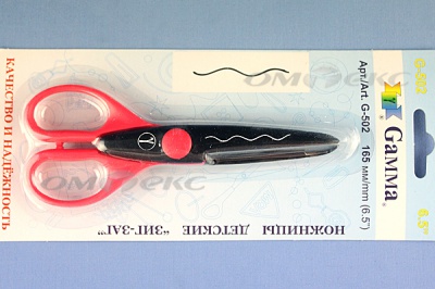 Ножницы G-502 детские 165 мм - купить в Березниках. Цена: 292.21 руб.
