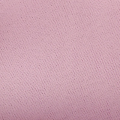 Фатин матовый 16-12, 12 гр/м2, шир.300см, цвет нежно-розовый - купить в Березниках. Цена 96.31 руб.