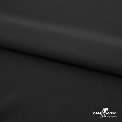 Плательная ткань "Невада", 120 гр/м2, шир.150 см, цвет чёрный - купить в Березниках. Цена 254.22 руб.