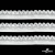Резинка бельевая ажурная #123-11, шир.11 мм, цв.белый - купить в Березниках. Цена: 7.23 руб.