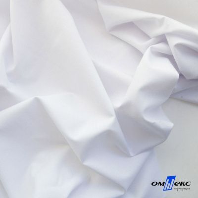Ткань сорочечная Илер 100%полиэстр, 120 г/м2 ш.150 см, цв.белый - купить в Березниках. Цена 290.24 руб.