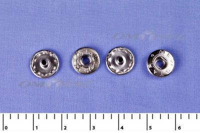 Кнопки металл Ф-12,5 (1440 +/-20 шт) "альфа" никель с рисунком - купить в Березниках. Цена: 2 853.69 руб.