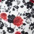 Плательная ткань "Фламенко" 22.1, 80 гр/м2, шир.150 см, принт растительный - купить в Березниках. Цена 239.03 руб.