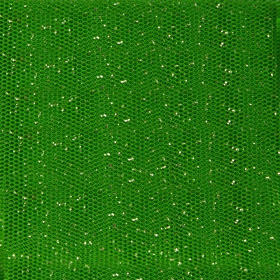 Сетка Глиттер, 24 г/м2, шир.145 см., зеленый - купить в Березниках. Цена 117.24 руб.