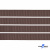 Репсовая лента 005, шир. 6 мм/уп. 50+/-1 м, цвет коричневый - купить в Березниках. Цена: 88.45 руб.