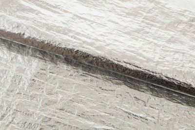 Текстильный материал "Диско"#1805 с покрытием РЕТ, 40гр/м2, 100% полиэстер, цв.2-серебро - купить в Березниках. Цена 444.86 руб.