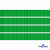 Репсовая лента 019, шир. 6 мм/уп. 50+/-1 м, цвет зелёный - купить в Березниках. Цена: 87.54 руб.
