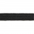 Резинка продежка С-52, шир. 7 мм (в нам. 100 м), чёрная  - купить в Березниках. Цена: 637.57 руб.